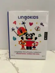 Lingokids StoryBook for StoryPhones with 4 Educational Screen-Free Audio Disks