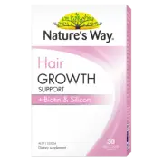 Nature's Way Hair Growth Support 30 Film Coated Tablets + Biotin Silicon Natures
