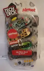 Tech-Deck Ultra DLX 4 Pack 96mm Fingerboards - Almost