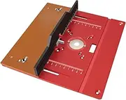 Router Table Insert Flip Plate Multipurpose Portable Aluminium Woodworking Tool for Wood Industry Workers Accessories Sturdy, Only Plate