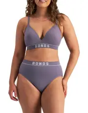 [Bonds] Retro Rib Seamless Hi Hi in Dove Slate