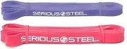 Serious Steel 41' Assisted Pull-up Band, Heavy Duty Resistance Band Sets, Stretching, Powerlifting, Resistance Training and Pull Up Assistance Bands