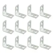 Right Angle Code L-shaped Metal Shelf Small 12PCS 15*25*25mm Bookshelf