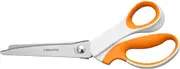 Fiskars SoftGrip Pinking Shears, Fabric Scissors with Ergonomic Handle, Zig Zag Edge and Stainless Steel Blades
