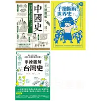 在飛比找蝦皮購物優惠-安可童書 手繪圖解．世界史/手繪圖解．台灣史/手繪圖解．中國
