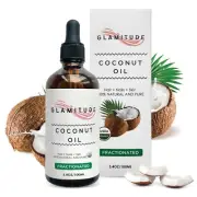 Fractionated Coconut Oil 100% Pure ORGANIC 250ml, 500ml, 1 litre, 50ML, 100ML