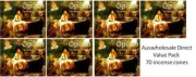 Opium Incense Cones x 70 cones (HANDMADE) KAMINI