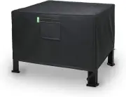 Fire Pit Cover Square – Heavy Duty Outdoor Firepit Cover, Full Coverage Patio Ou