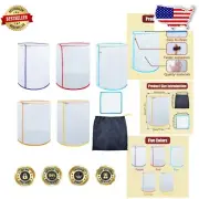 Sturdy 5 Gallon Nylon Mesh Bags - 5 Pack with Drawstring Closure for Efficiency