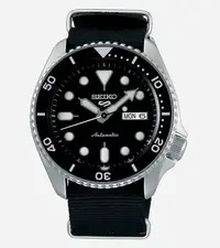 在飛比找Yahoo!奇摩拍賣優惠-SEIKO WATCH 精工5 Sports黑計分外圈日期星