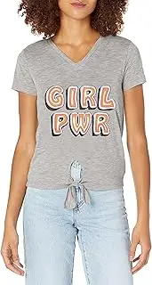 [Jessica Simpson] Women's Maya Short Sleeve Graphic Tee Shirt