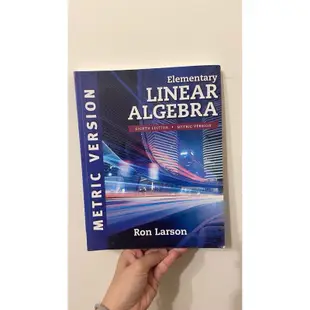 線性代數二手書 Linear Algebra-Ron Larson