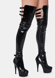 [Pleaser] Vixen Mission Thigh High Boots