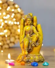 Gautam Buddha Statue for Spiritual Home Dcor Buddha Showpiece | Hand Buddha Idol