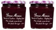 Bonne Maman More Fruit Less Sugar Spread Raspberry 290 ml (2 Pack)