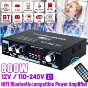 Home Power Amplifiers 2 Channel USB Remote Control HIFI Digital Amplifier Stereo