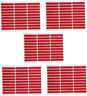 HONMEET Nail Art Strips Double Sided Tape for Display Board Nail Art Showing Tape Kit