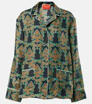 [La DoubleJ] La DoubleJ Printed silk shirt UK 14 multicoloured