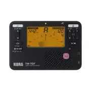 Korg Tm-70F Bk Tuner Metronome Black Wind Instrument String Brass Band Orchestra