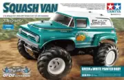 Tamiya 47497 1/10 RC Car GF-02 Chassis Squash Van Green Painted Body Kit w/ESC