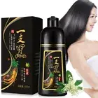 500ml Permanent Black Hair Shampoo Organic Natural Fast Hair Dye