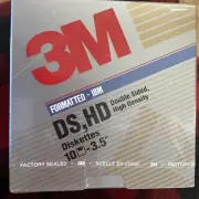 3M Formatted IBM @10 3.5in. Floppy Disk