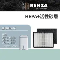 在飛比找PChome24h購物優惠-RENZA濾網 適用日立 Hitachi RD-200HH1