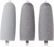 Finishing Touch Flawless Pedi Replacement Heads for Pedicures, 3 Piece Attachment Set