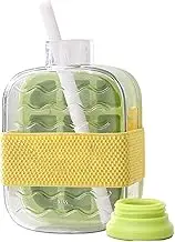 Cube Ice Mold | 500ml Ice Tray Drink Cup | Non Stick Easy Release Weather Must Have for Daily Life Kitchen Camping Party Gathering