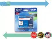 Brother TZe-232 Red Print on White Laminated Tape for 1/2 Inch P-Touch Tz Tapes