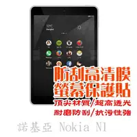 在飛比找PChome24h購物優惠-諾基亞 Nokia N1 防刮高清膜螢幕保護貼