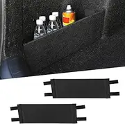 Portable Rear Trunk Organizer Side Divider Liner Board Fiber Waterproof Car Rear Storage Side Baffle Partition Board Compatible with VW Volkswagen Jetta Santana Quantum 2(Size:Compatible with Quantum)