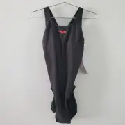 Arena Women's Control Back Swimsuit One-piece Removable Inner Bra Size US 34