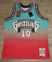 Mitchell & Ness Vancouver Grizzlies Mike Bibby #10 1998 Rookie Jersey Men's XL