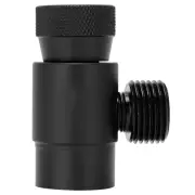 Soda Stream CO2 Replenishment Station Connector Kit New Large Hole Black Soda AS