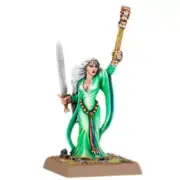Bretonnian Damsel on Foot-Metal-OOP-Kingdom of Bretonnia-Warhammer Old World