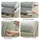 4PCS Sheet Straps – Locking Holders to Keep Bed Sheets Tight on Any Mattress