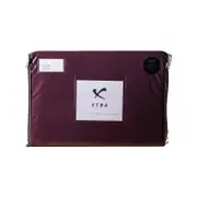 Xtra - Active Performance Sheet Sets King Burgundy