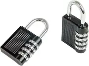 X2 Combination Padlock 4-Digit Outdoor Weatherproof Security School Lock Travel