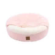 Charlie's Snookie Hooded Calming Dog Bed Pink-Small