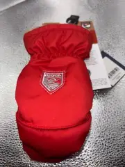 HESTRA Mittens Red Size 1 Toddler, My First Mittens