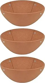 Basket Liners for Plants,Liners for Hangable Baskets - 3 Piece Felt Pot Inserts for Outdoor Indoor Growing Garden Window Courtyard Backyard Decorations