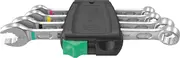 Wera 6003 Joker Metric Combination Double Open-End Wrenches (4-Piece Set)