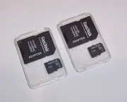2 New SanDisk 4GB SDHC MicroSD Memory Cards 4 GB Micro SD TF SD-04G 2 Pack New!