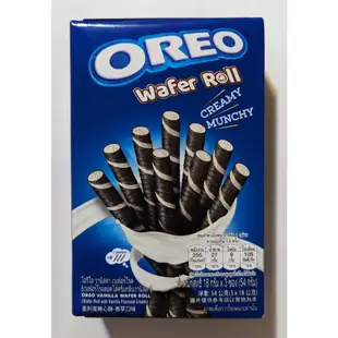 OREO 奧利奧捲心酥 香草 口味 巧克力 口味 盒裝 特價 54g 奧利奧 捲心酥
