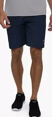NWT Travis Mathew Blue Solo Trip Eco Collection Golf Shorts Size Mens 38