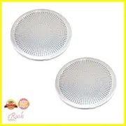 FITS TESLA MODEL 3 MATTE SILVER REAR DOOR SPEAKER COVER GRILLE MESH PLATE