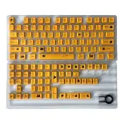Full Set 126PCS PBT Keycaps Little Black Kitten Theme for Customization