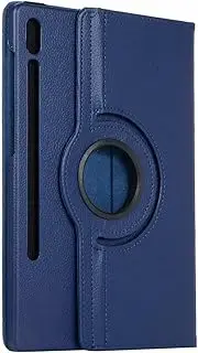 [Jarttarn] Tablet Case Compatible with Samsung Galaxy Tab S9 Ultra 14.6 inch 2023 360 Degree Rotating Flip Stand Cover for Tab S9 Ultra Case (Dark Blue)