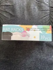 Seamless Hat Sticky Hooks For Wall Mount Adhesive Hat Rack Organizer Holder